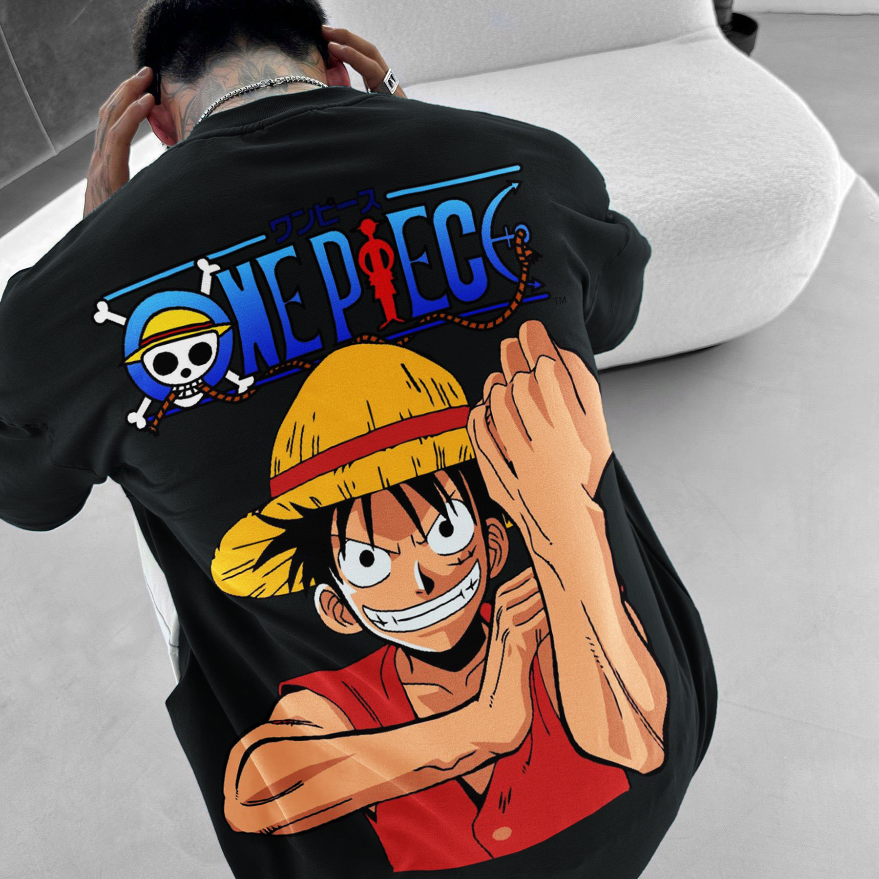 Oversized "One Piece" Tee