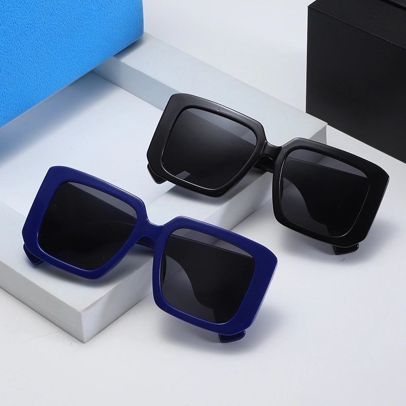 Y2K Retro Sunglasses Pc Square Full Frame Glasses