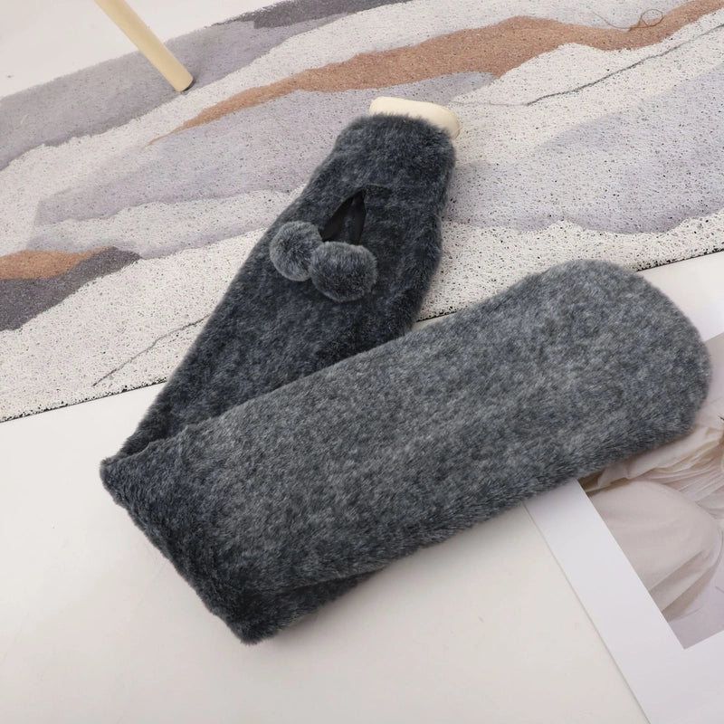 Hot Water Bag Spot BS Cartoon Warm Water Bag UK Christmas Plush Hand Warmer Long Water Filling Hot Water Bag