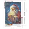 Diamond Painting-DIY Full Round Drill Santa Claus