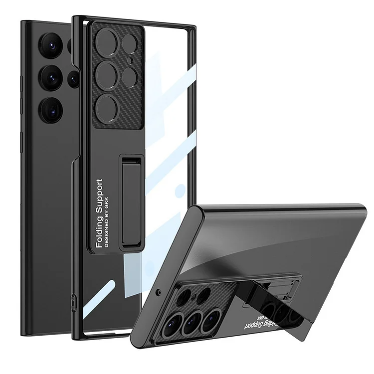 invisible bracket transparent phone case