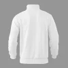 Men's Casual Jacquard Stand Collar Half Zip Wool Sweatshirt by Inlyline
