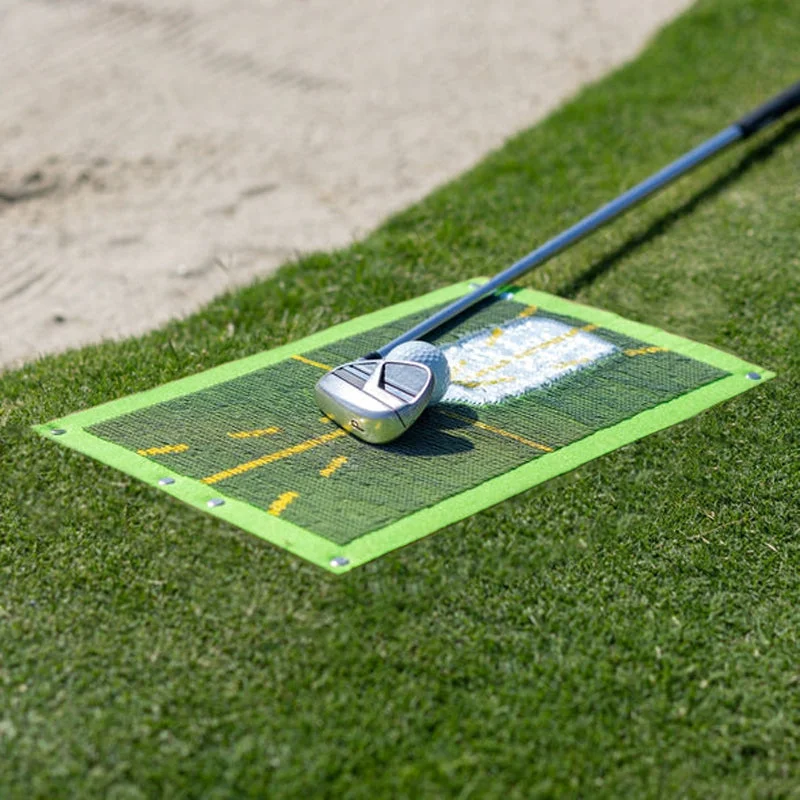 Relvatrlief Golf Training Mat for Swing Detection Batting