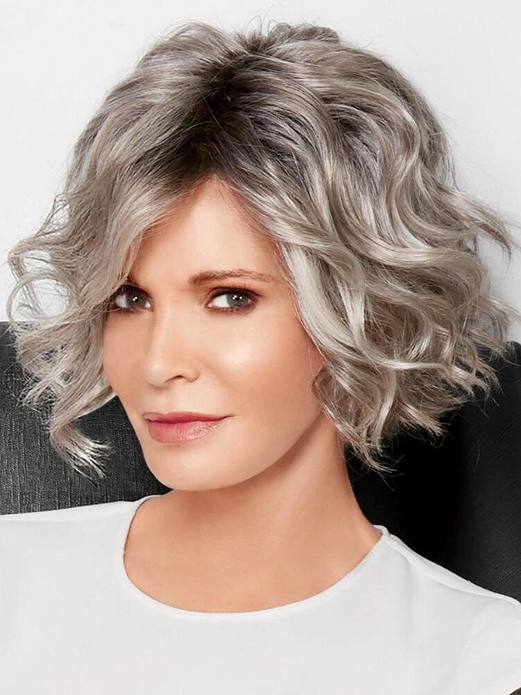 Olive Wigs Middle Length Malibu Waves Wig by Jaclyn Smith for Women｜Synthetic Wig