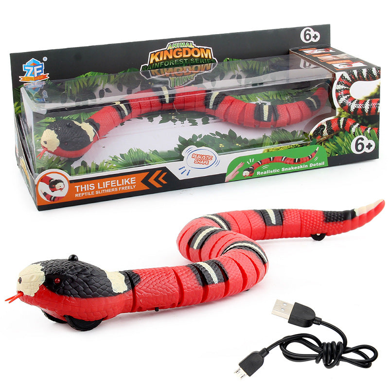 Smart Sensing Snake Cat Toys
