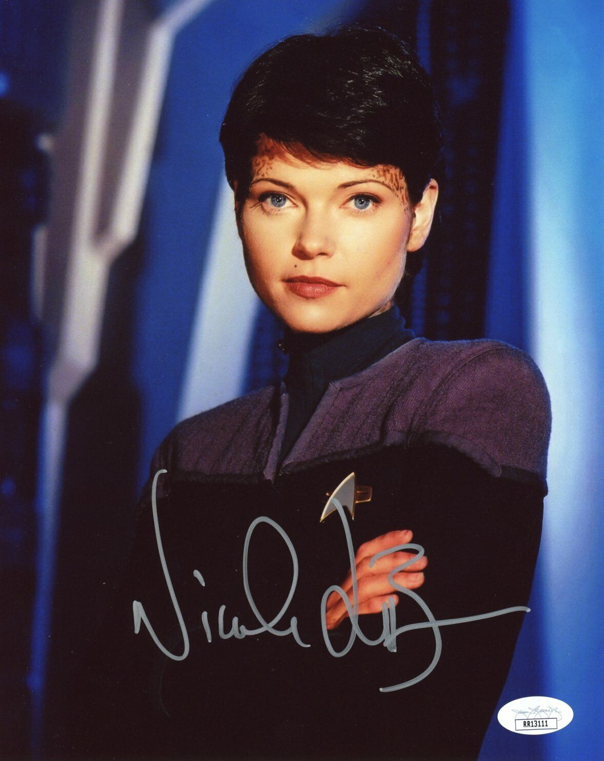 Nicole De Boer Star Trek Ezri Dax 8x10 Photo Poster painting Signed Autograph JSA Certified COA