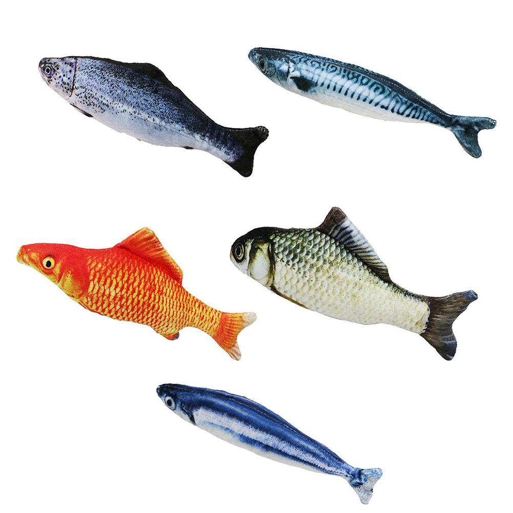 

5 PCS Cat Toy - Electric Flippy Fish Cat Toy, 501 Original