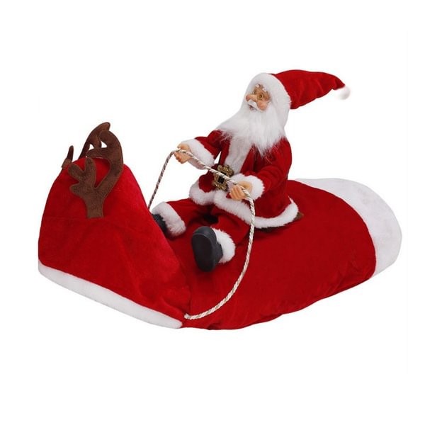 Pet Dog Cat Clothes Christmas Clothes Santa Claus Riding Pet Clothes Christmas Festival Creative Pet Dress - Shop Trendy Women's Fashion | TeeYours