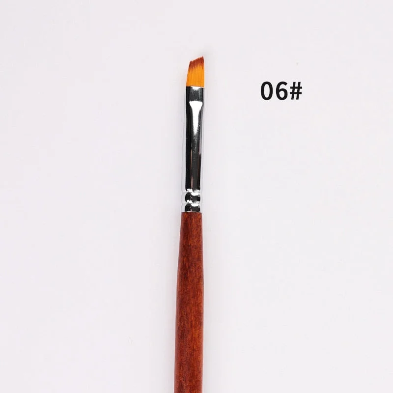 1 Pc Double Way Rhinestone Silicone Nail Brush Carving Emboss Hollow Pottery Pen UV Gel Shaping Silicone Brushes Nail Art Tool-Nail Inspo