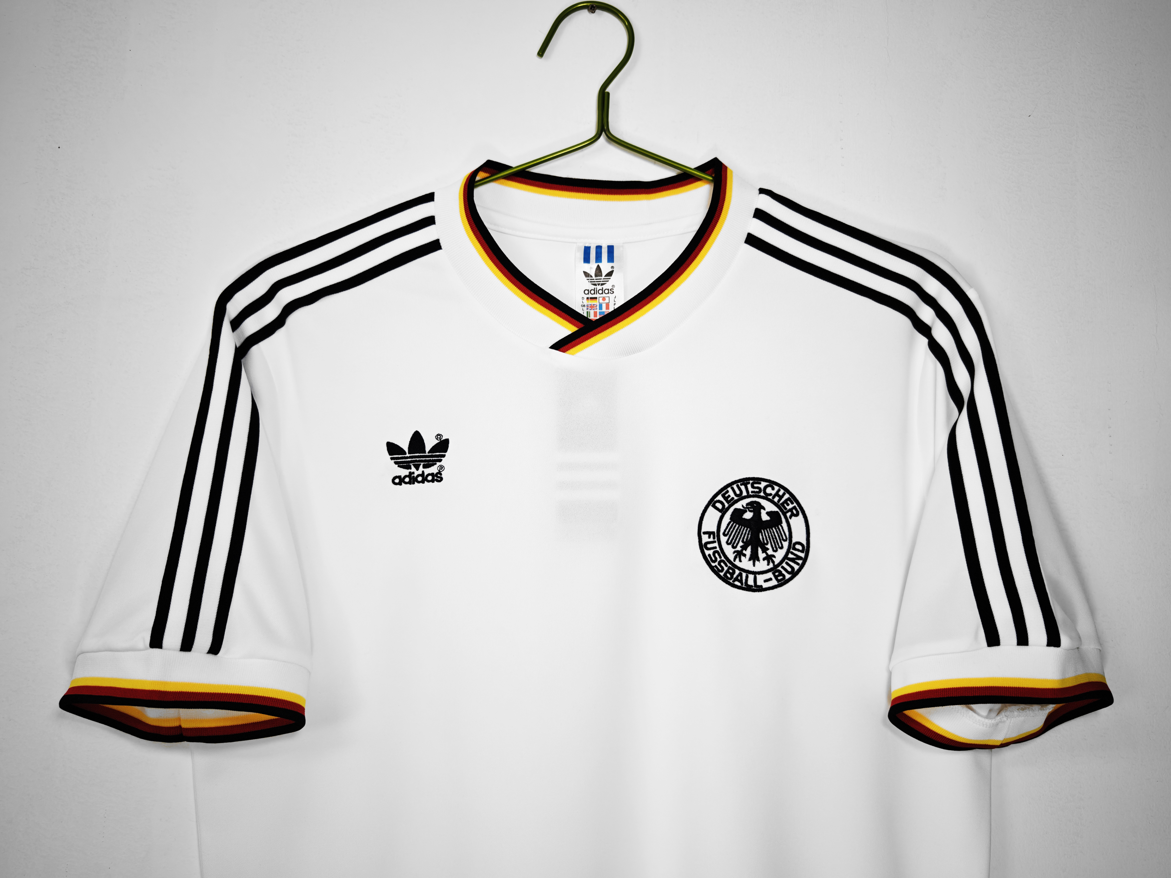 Retro 1986 Germany Home Football T-Shirt Thai Quality