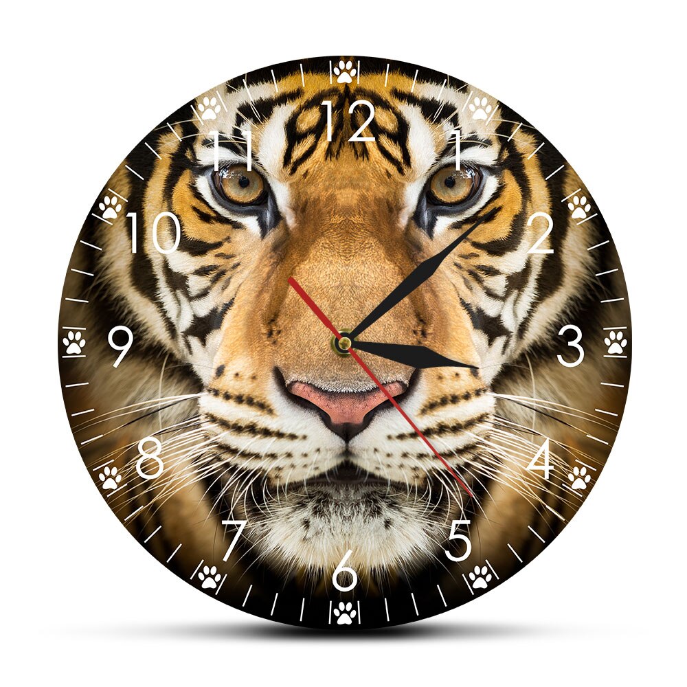 

Wildlife Animals - Frameless Acrylic Wall Clock, 501 Original