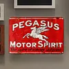 PEGASUS MOTOR SPIRIT - Metal Tin Signs(8*12Inch/12*16Inch) - Garage