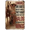 Cowgirl - Vintage Metal Signs - 20*30cm/30*40cm - Western