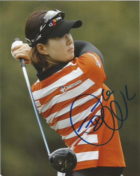 LPGA Baek Kyu-jung / Q Baek Autographed Signed 8x10 Photo Poster painting COA A