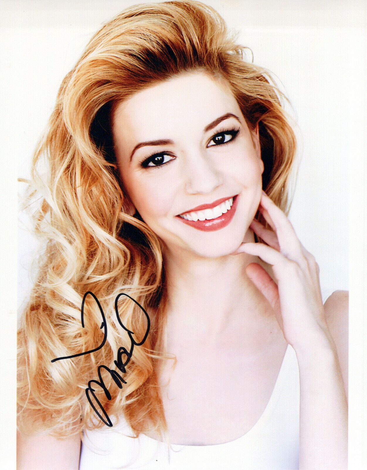 Masiela Lusha glamour shot autographed Photo Poster painting signed 8x10 #12