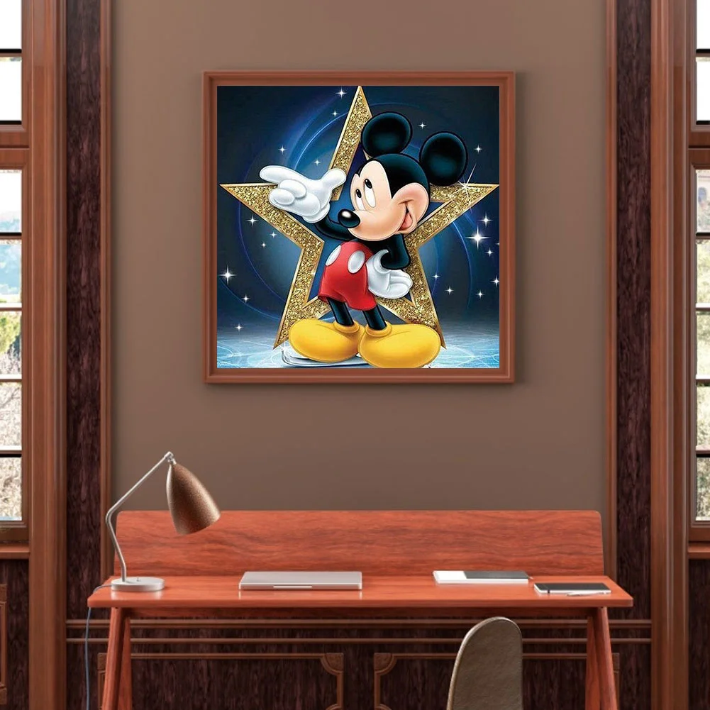 Full Round Diamond Painting 50*50cm - Mickey