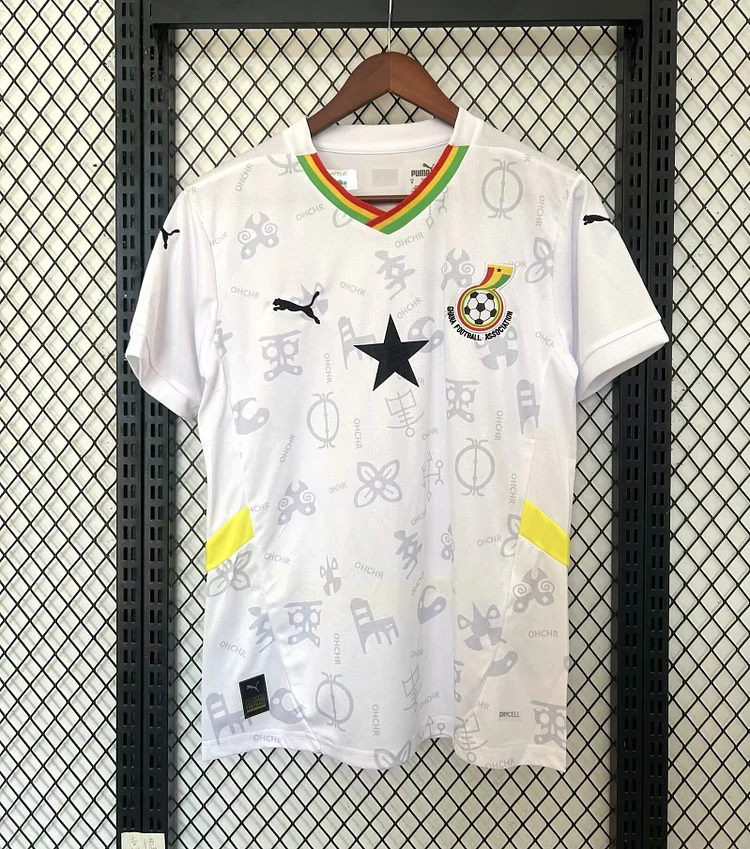 2025-26 Ghana Home Jersey - Fan Edition