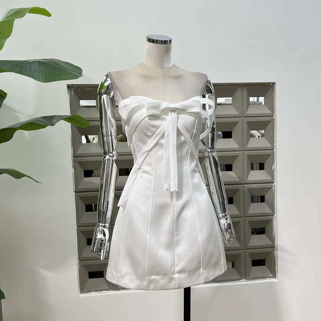 Brownm Thai Small Three-Dimensional Bow Design Corset Dress 2025 Popular Threostering Dress