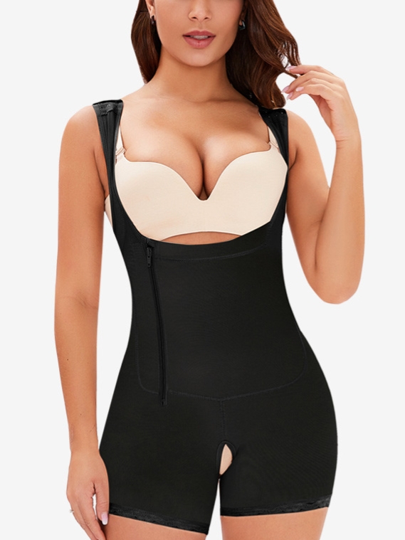 Side Zipper Button One-piece Tummy Tuck & Hip Lift Shapewear | Oxredo Shop Ramadan Sale