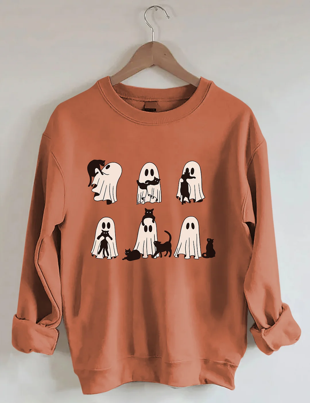 Ghost Cat Sweatshirt