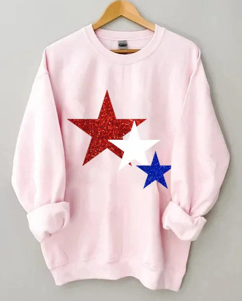 Glitter 4th of July Sweatshirt