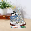 DIY Christmas Snowman Diamond Painting Desktop Ornaments