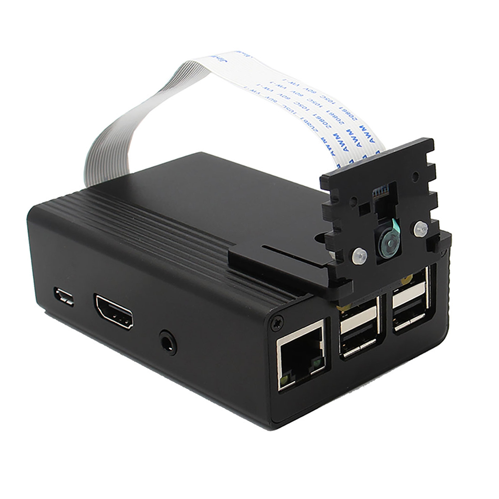 

Aluminum Alloy Case with Light Pipe for Raspberry Pi 3 Model B+ /3B(Black)-205534.01, 501 Original
