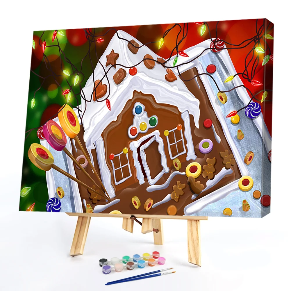 Christmas Candy - Paint By Numbers(50*40CM)