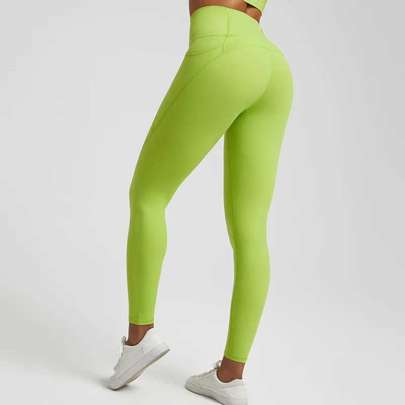 High stretch side pockets transport leggings