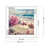 Starfish Rose - Crystal Rhinestone Diamond Painting