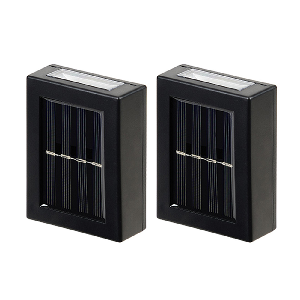

2pcs LED Solar Wall Lamp Double-Ended Luminous Waterproof Corridor Lights, 501 Original