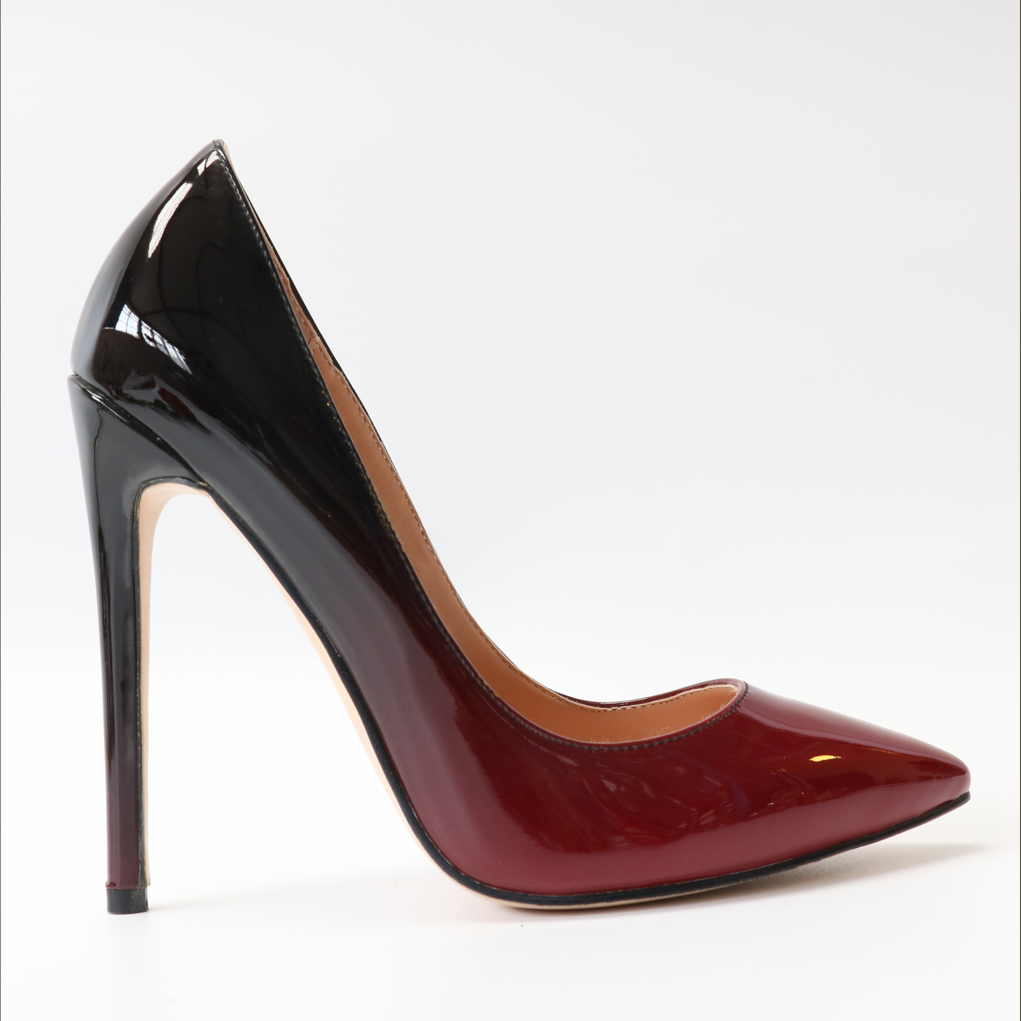 3.94" Gradient Color Heels Party Daily Pumps-vocosishoes
