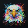 (Multi-Style)Colorful Neon Animals Collection-14CT Stamped/Counted Cross Stitch 30*30cm
