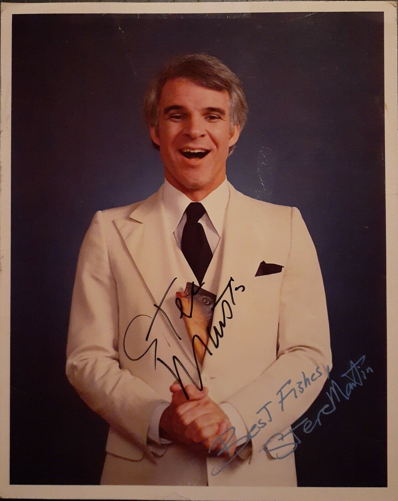 Steve Martin signed 8x10