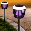 Solar Light Bug Zapper Waterproof Outdoor Mosquito Killer Solar Powered Fly Trap