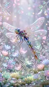 Luxury AB Velvet Diamond Painting Kit - Dragonfly