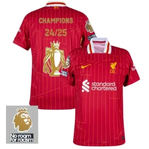 2024/2025 Liverpool Home EPL league Champions Football Jersey（ Fans Edition ）1:1 Thai Quality