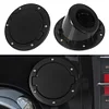 Car Fuel Filler Door Cover Black Oil Gas Tank Cap for  Wrangler JK 2007-2017