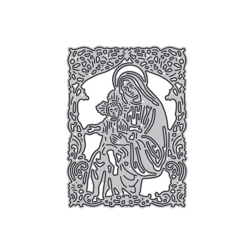 Goddess  Metal Cutting Dies For DIY Scrapbook Cutting Die Paper Cards Embossed Decorative Craft Die Cut New