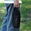 Camping Cookware Storage Bag Travel Tableware Pouch for Outdoor Picnic (Black)