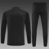 Barcelona 25-26 1/4 Zip Tracksuit Black Co-branded Model Chandal