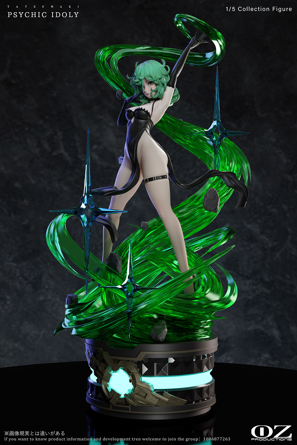 OZ productions Studio - Superb Doll - Tatsumaki Statue(GK) (Adult 18+)-