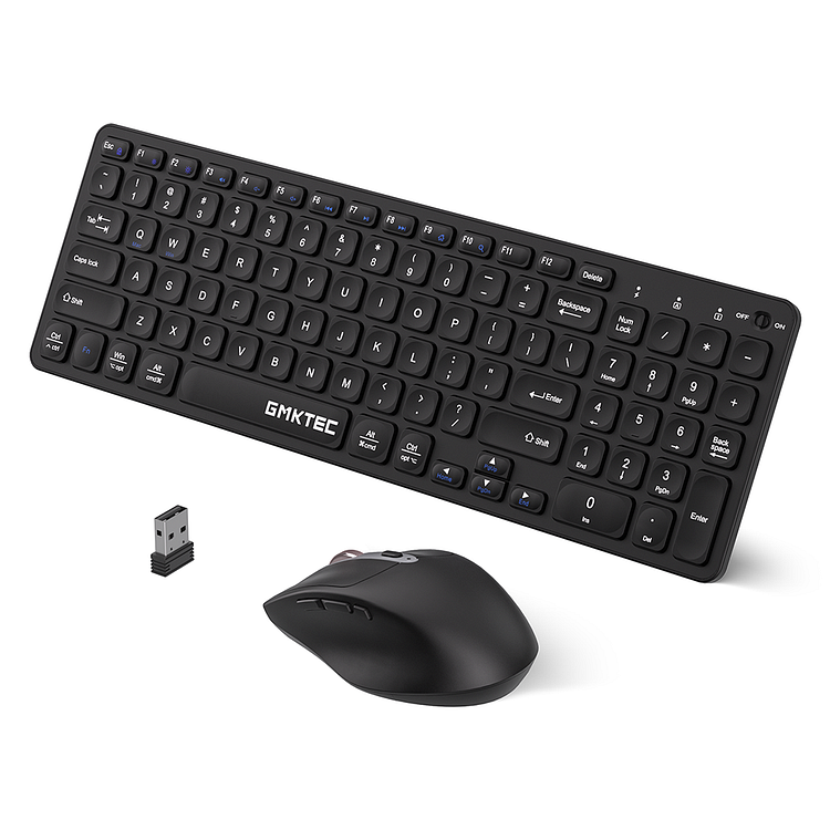 2.4G Wireless Full-sized Keyboard & Mouse Combo