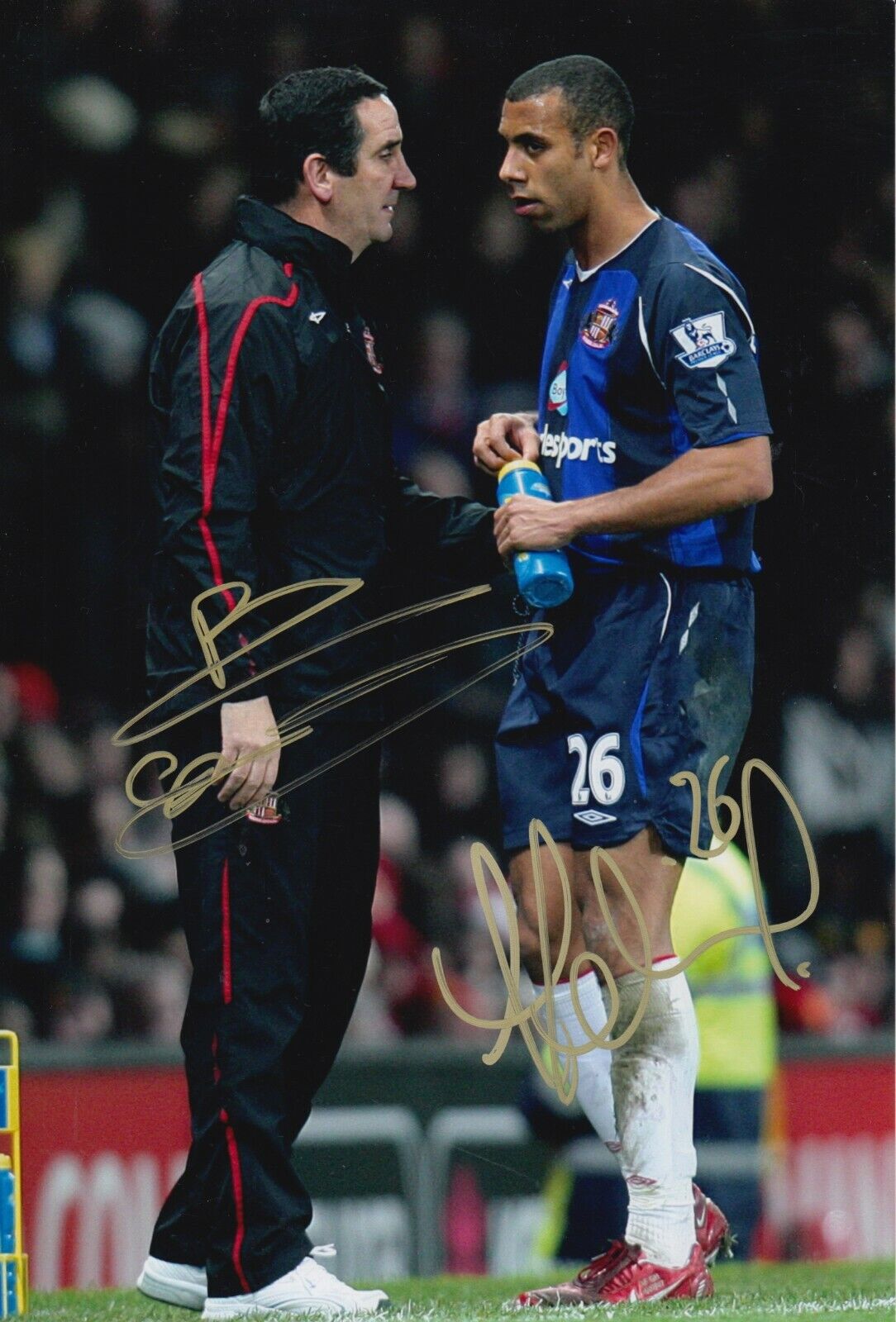 Sbragia, Ferdinand Hand Signed 12x8 Photo Poster painting - Sunderland Football Autograph 1.