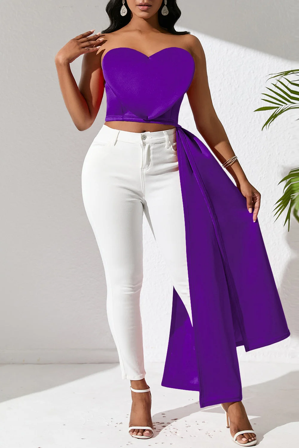 Fashion Sheath Irregular Sexy Top