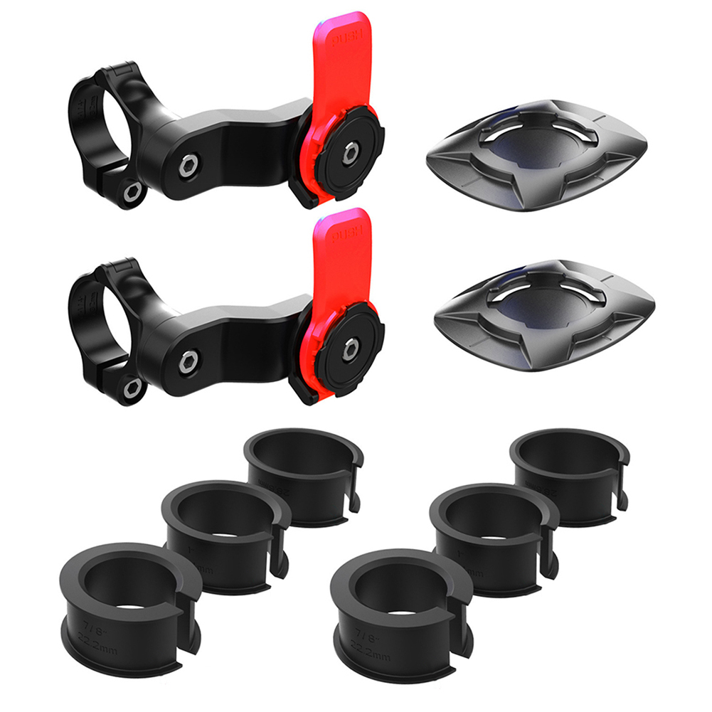 

2 Sets Adjustable MTB Bike Phone Holder Motorcycle Handlebar Stem Rack, 501 Original