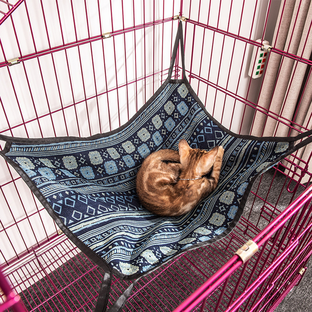 

Canvas Cat Hammock Waterproof Cat Sleeping Bag Pet Comfortable Hanging Seat, 501 Original