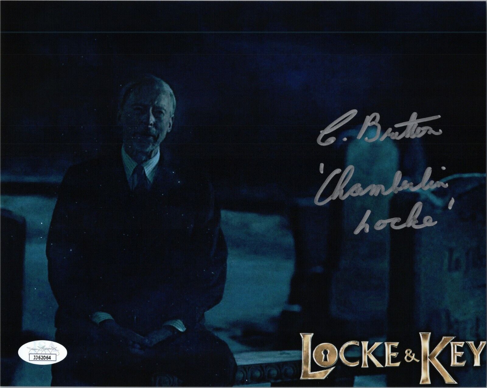 CHRIS BRITTON Authentic Hand-Signed LOCKE & KEY CHAMBERLIN
