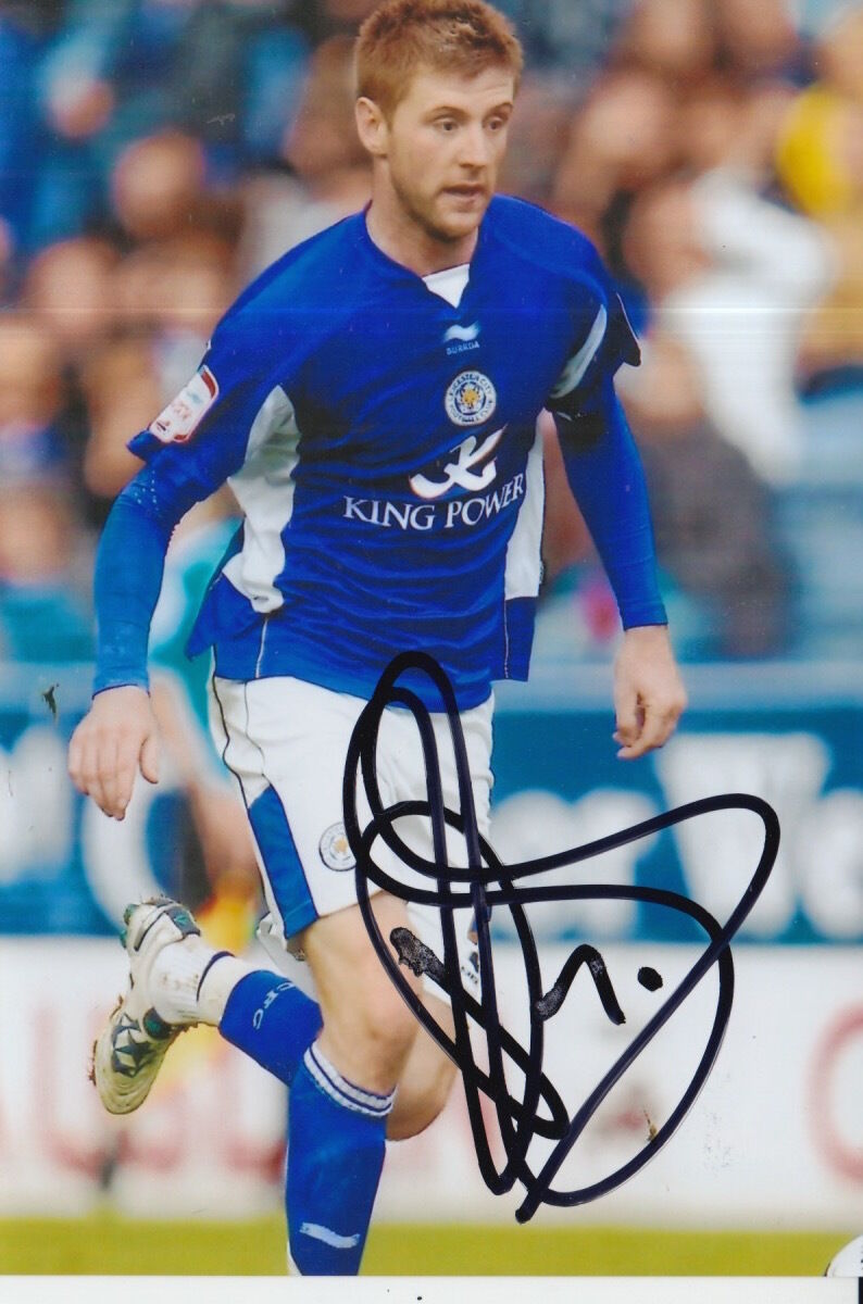 LEICESTER CITY HAND SIGNED PAUL GALLAGHER 6X4 Photo Poster painting 2.