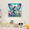 Colorful Butterfly Fairy-11CT Stamped Cross Stitch 50*50cm/19.69*19.69in tapestrymarket